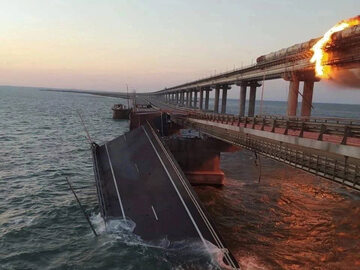Eksplozja na Moście Krymskim