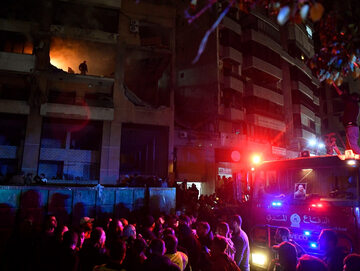 Eksplozja na przedmieściach Bejrutu