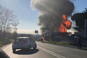 Eksplozja paliwa we Włoszech