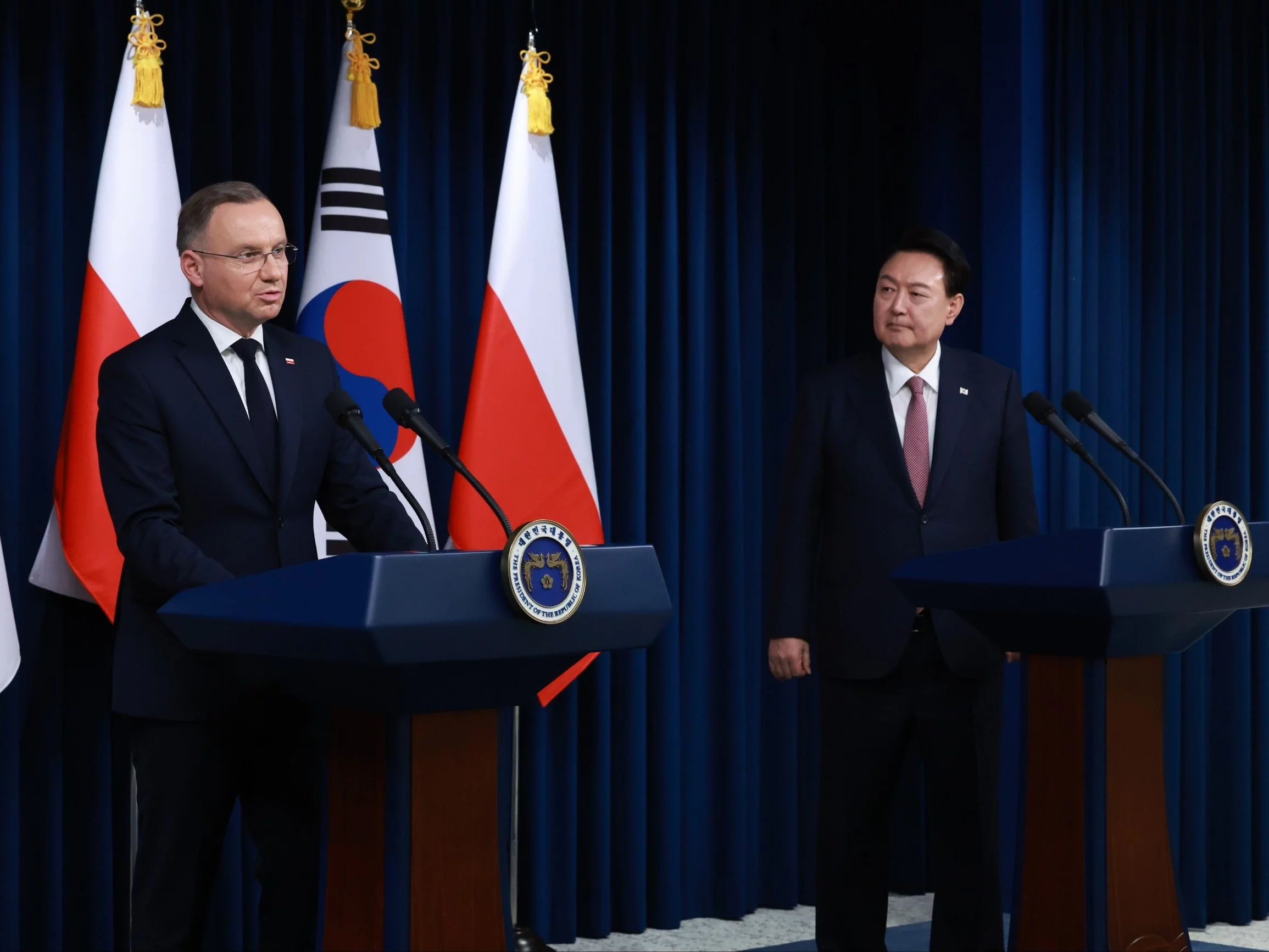 Andrzej Duda z wizytą w Korei Południowej