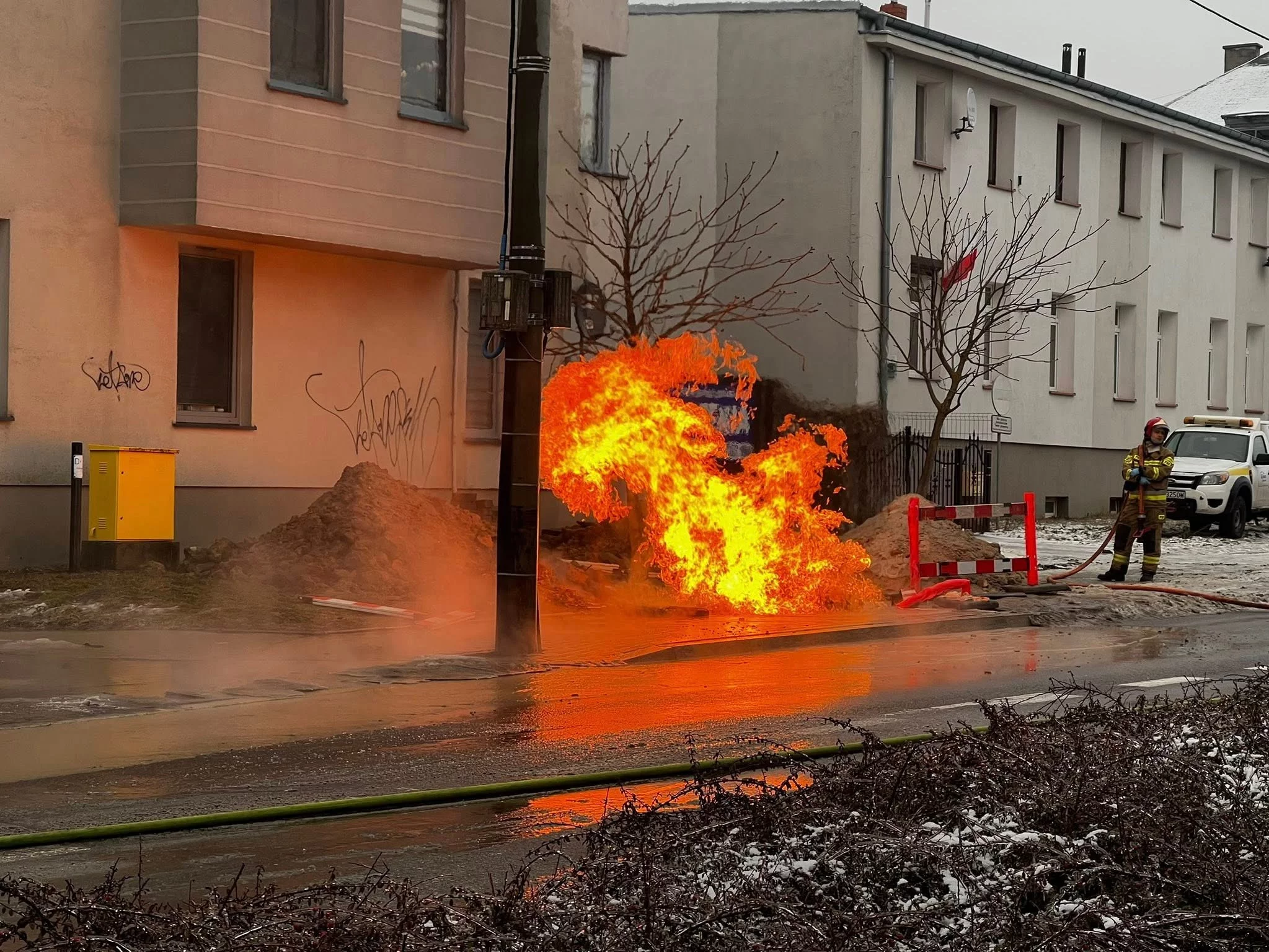 Eksplozja w Szczecinie