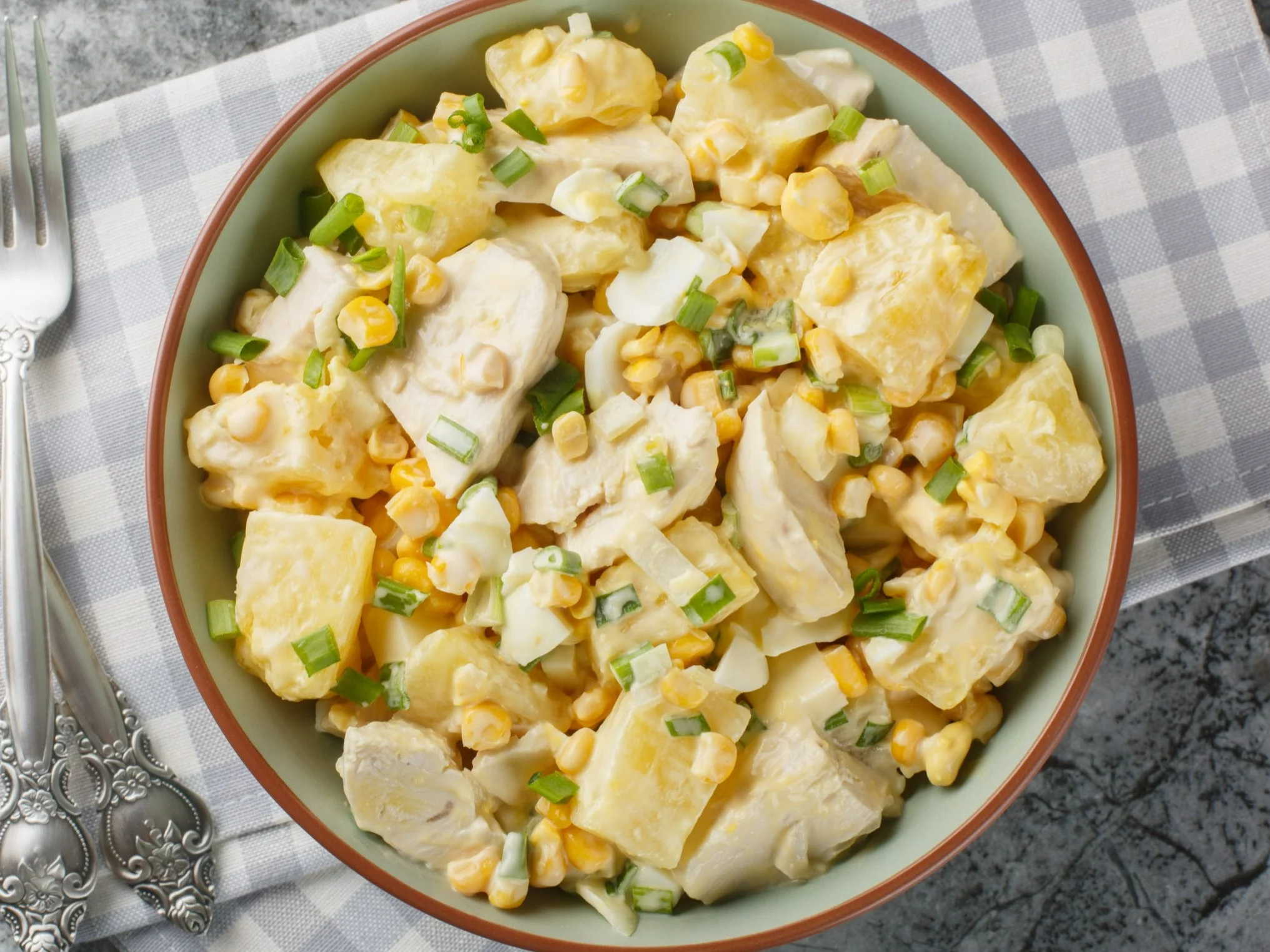 Sałatka z kurczakiem