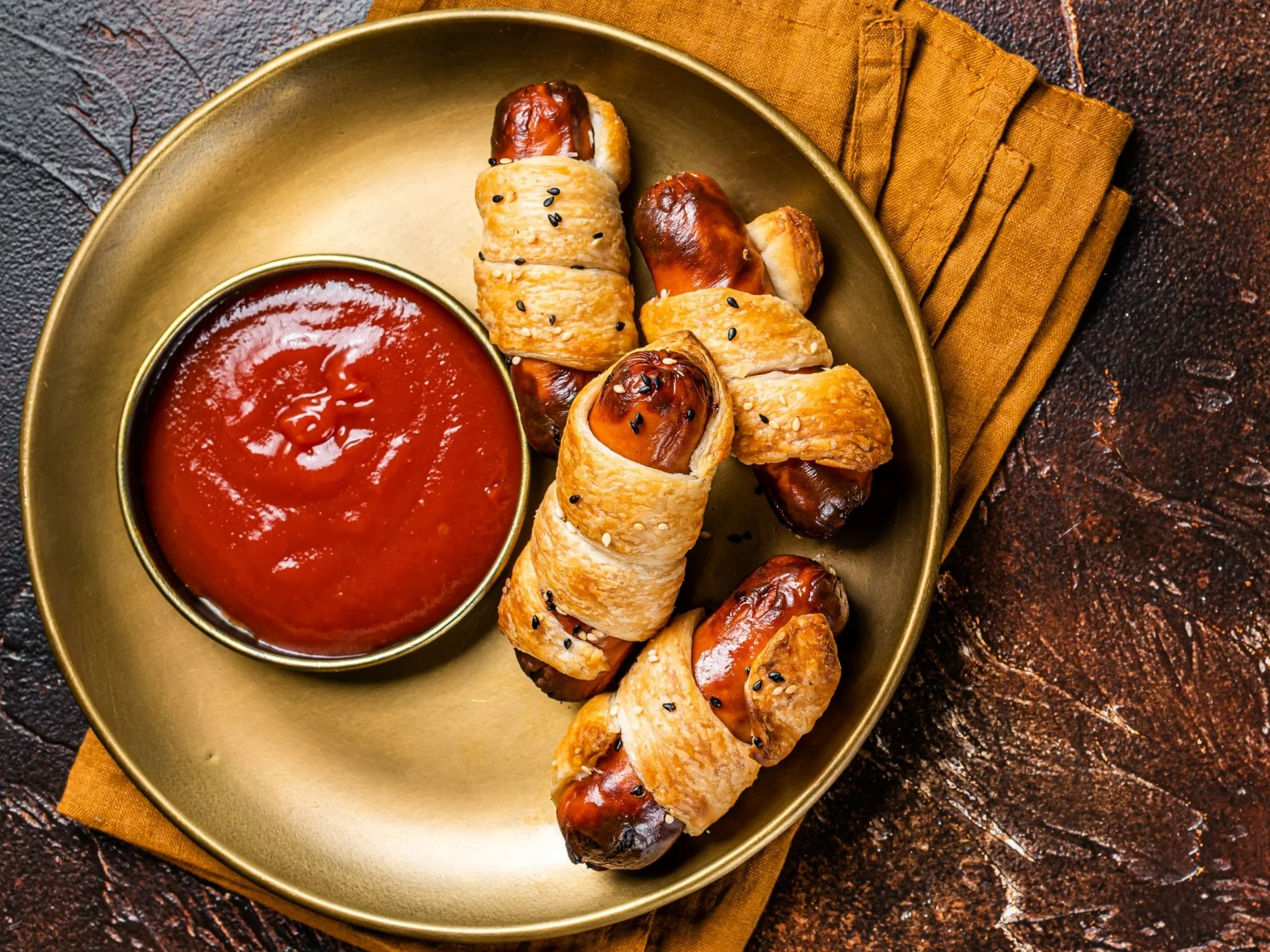 Przekąska z ciasta francuskiego