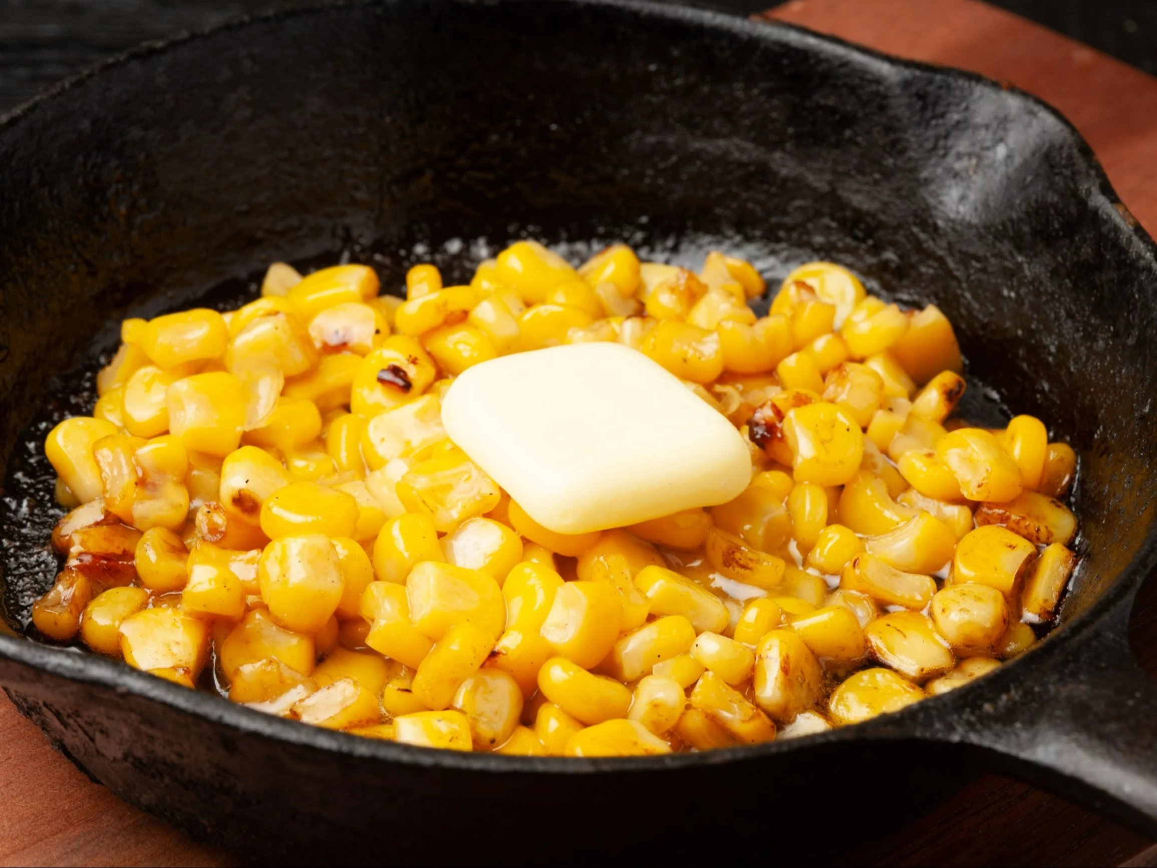 Smażona kukurydza
