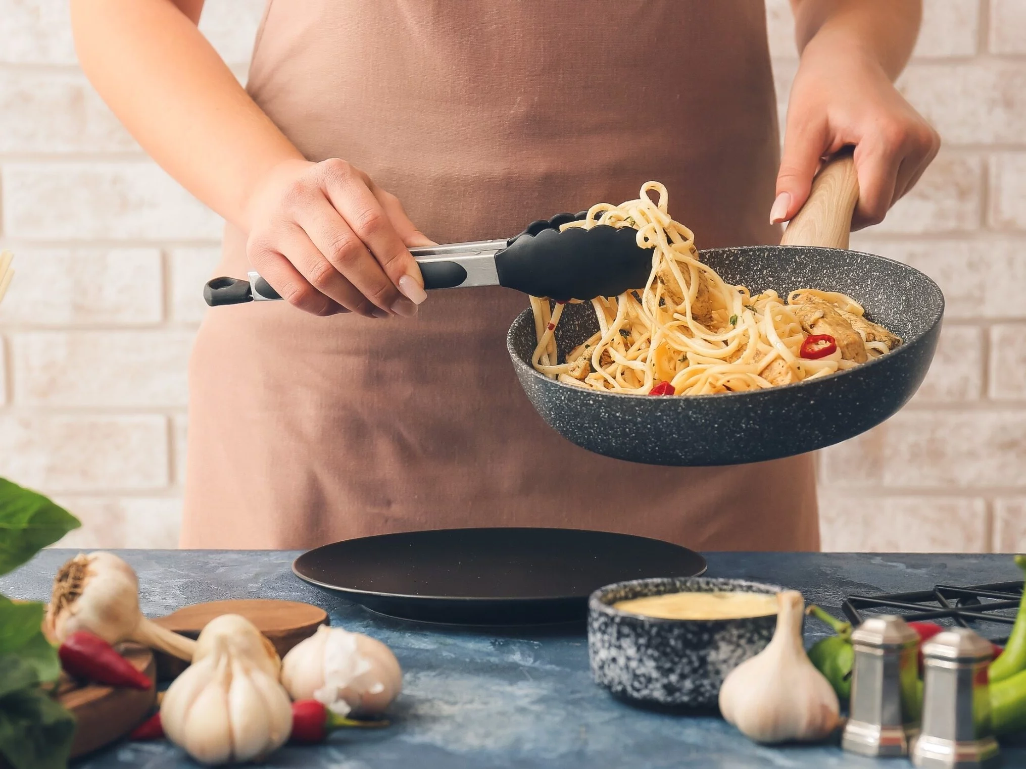 Makaron aglio olio