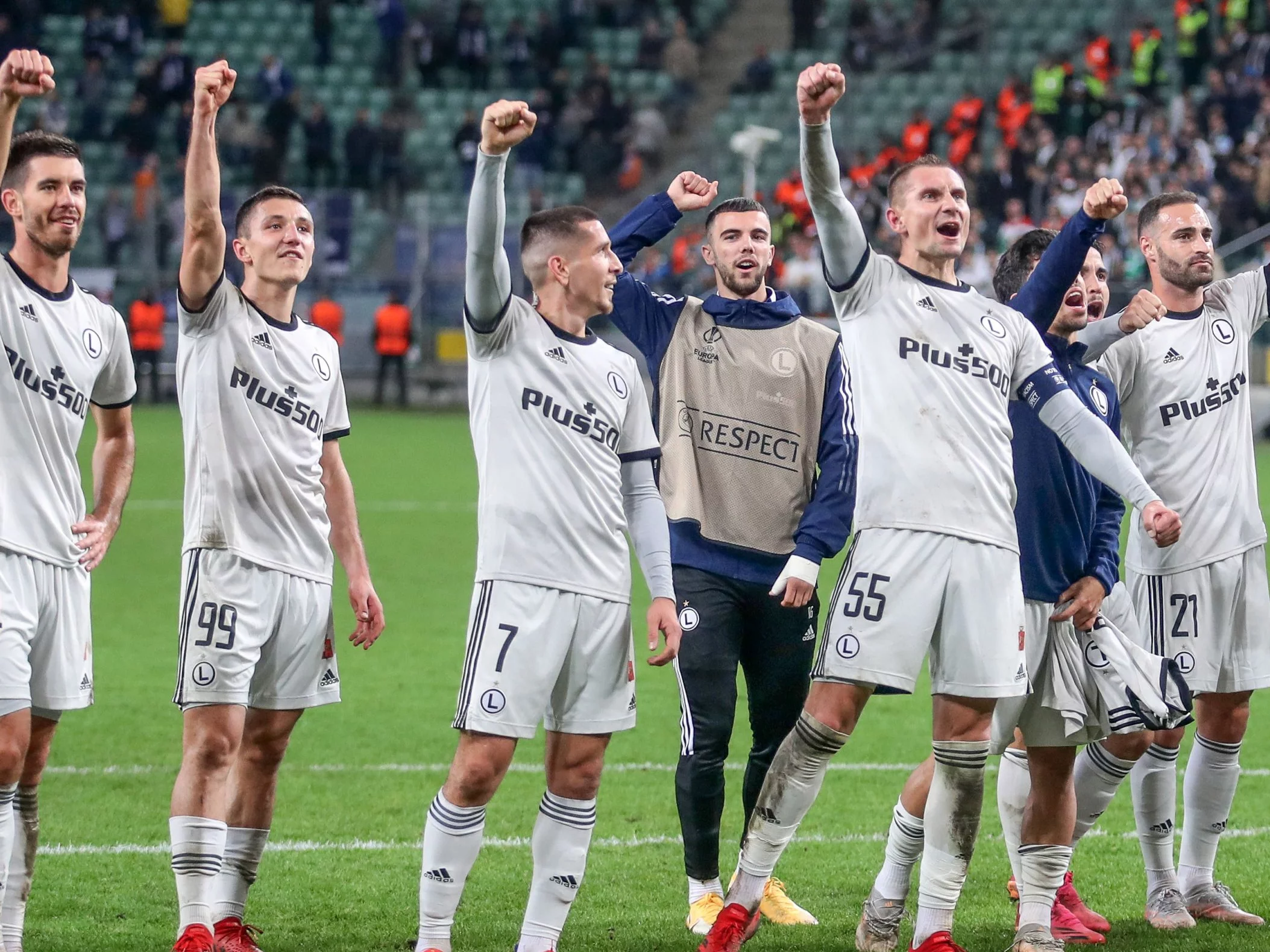 Piłkarze Legii Warszawa