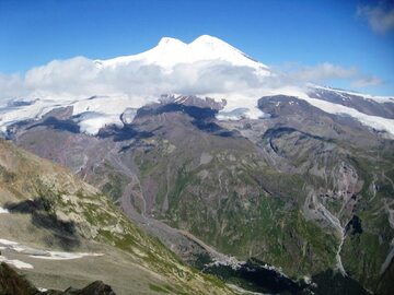 Elbrus widziany z południa