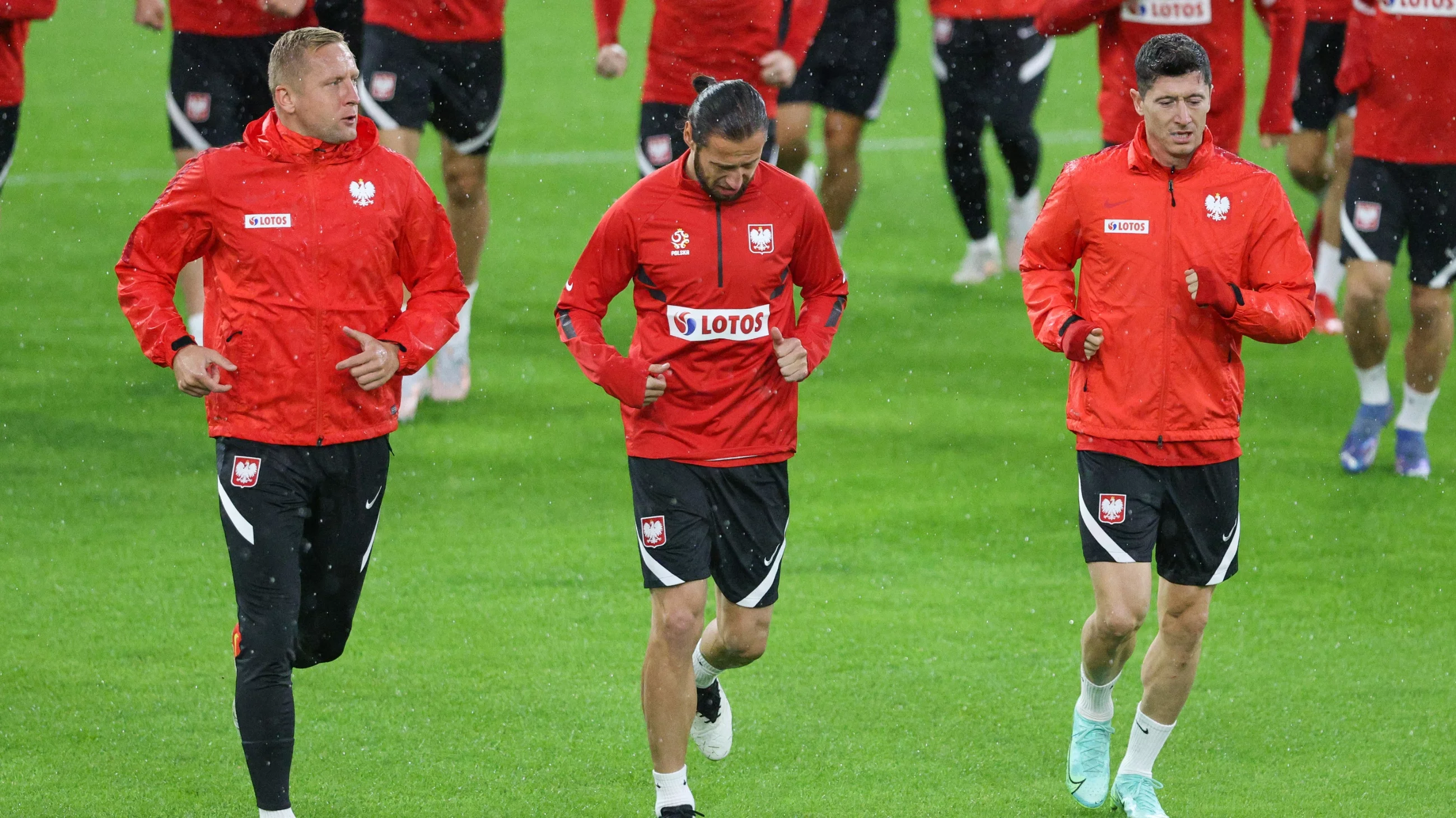 Kamil Glik, Grzegorz Krychowiak i Robert Lewandowski