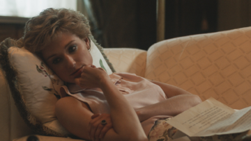 Elizabeth Debicki jako księżna Diana w 5. sezonie serialu „The Crown”