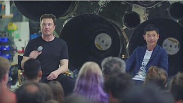Elon Musk i Yusaku Maezawa