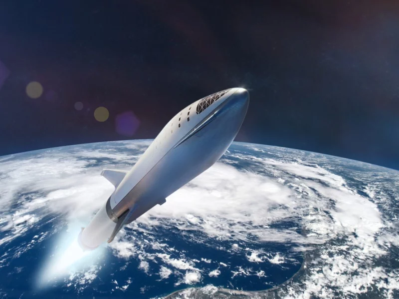 SpaceX Starship ma wylecieć na Marsa do 2030 roku