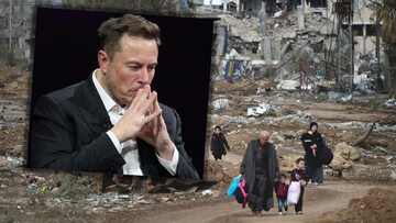 Elon Musk, Strefa Gazy