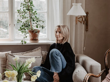 Emelie Sundberg, szwedzka stylistka i fotografka w swoim salonie