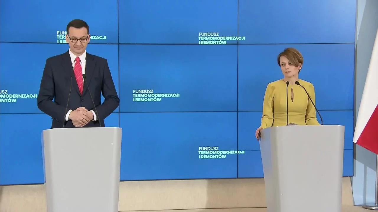 Mateusz Morawiecki i Jadwiga Emilewicz