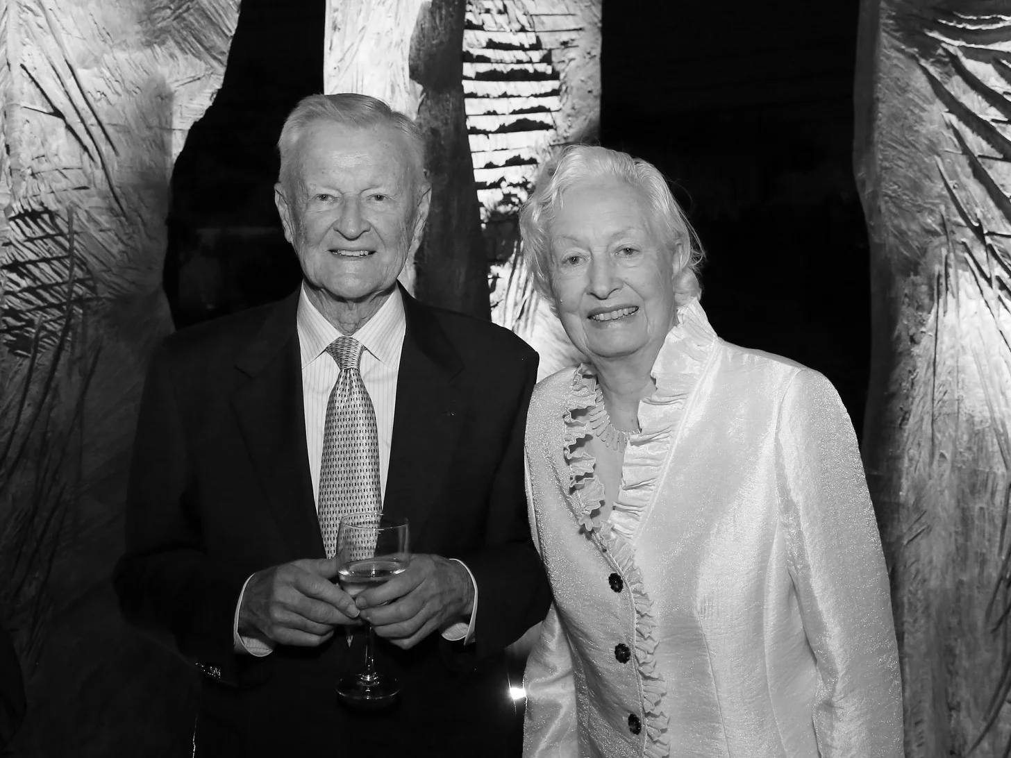 Zbigniew Brzezinski i Emilie Benes Brzezinski