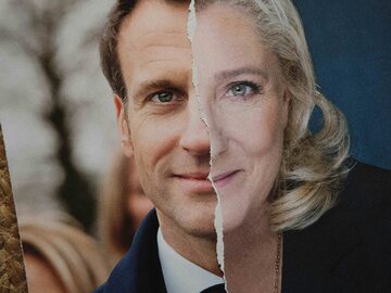 Emmanuel Macron i Marine Le Pen