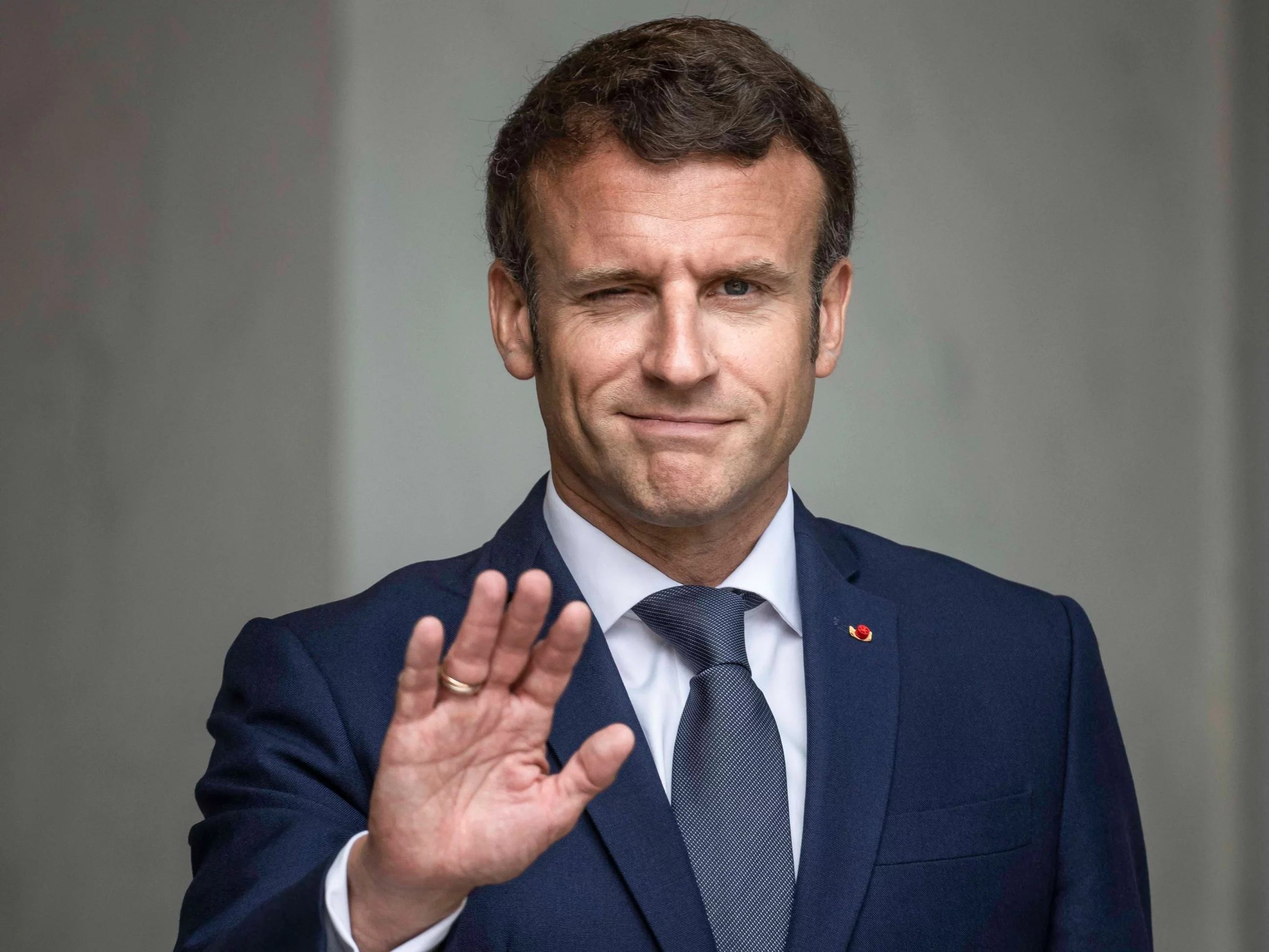 Prezydent Francji Emmanuel Macron