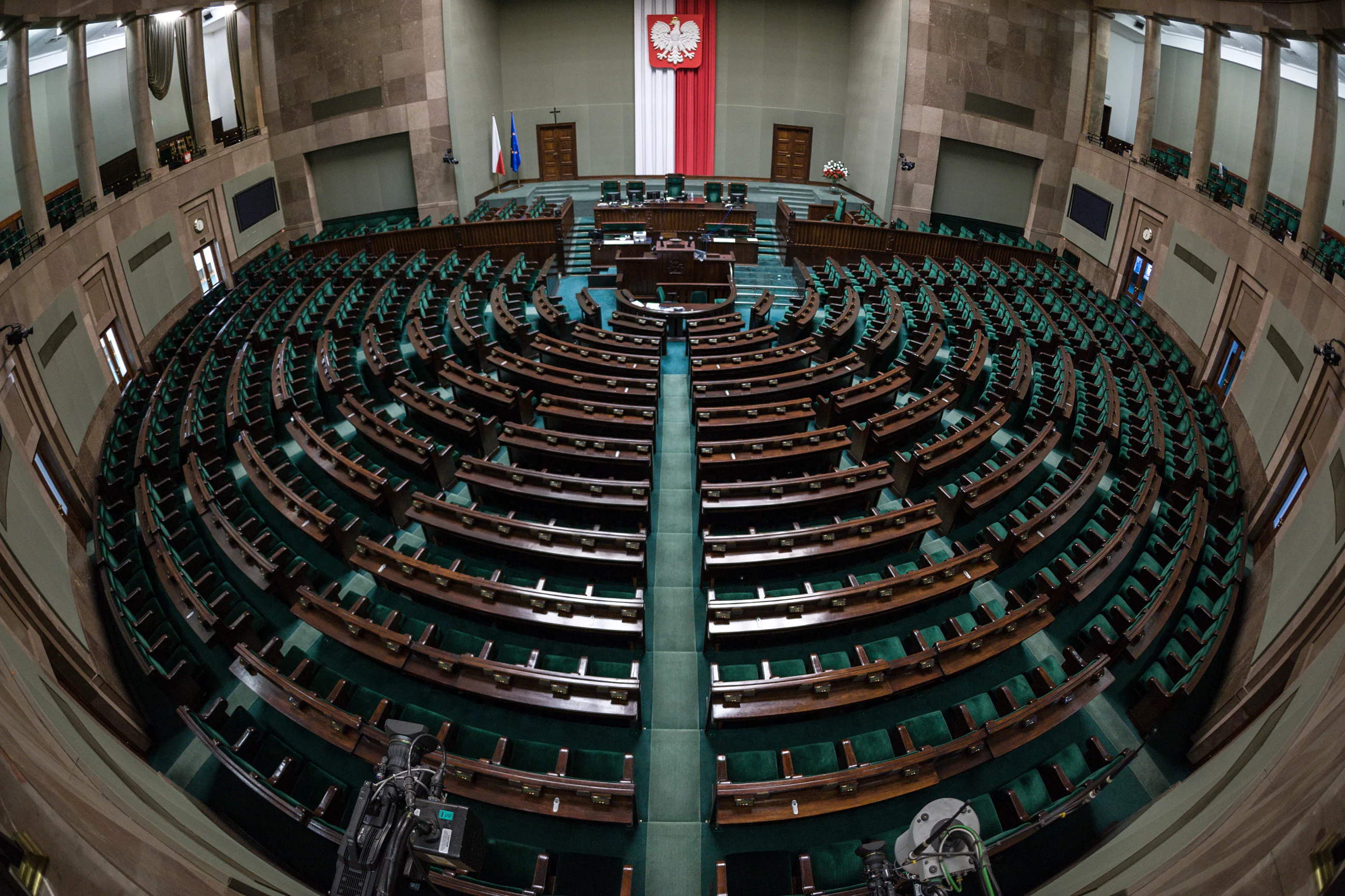 Sala plenarna w Sejmie