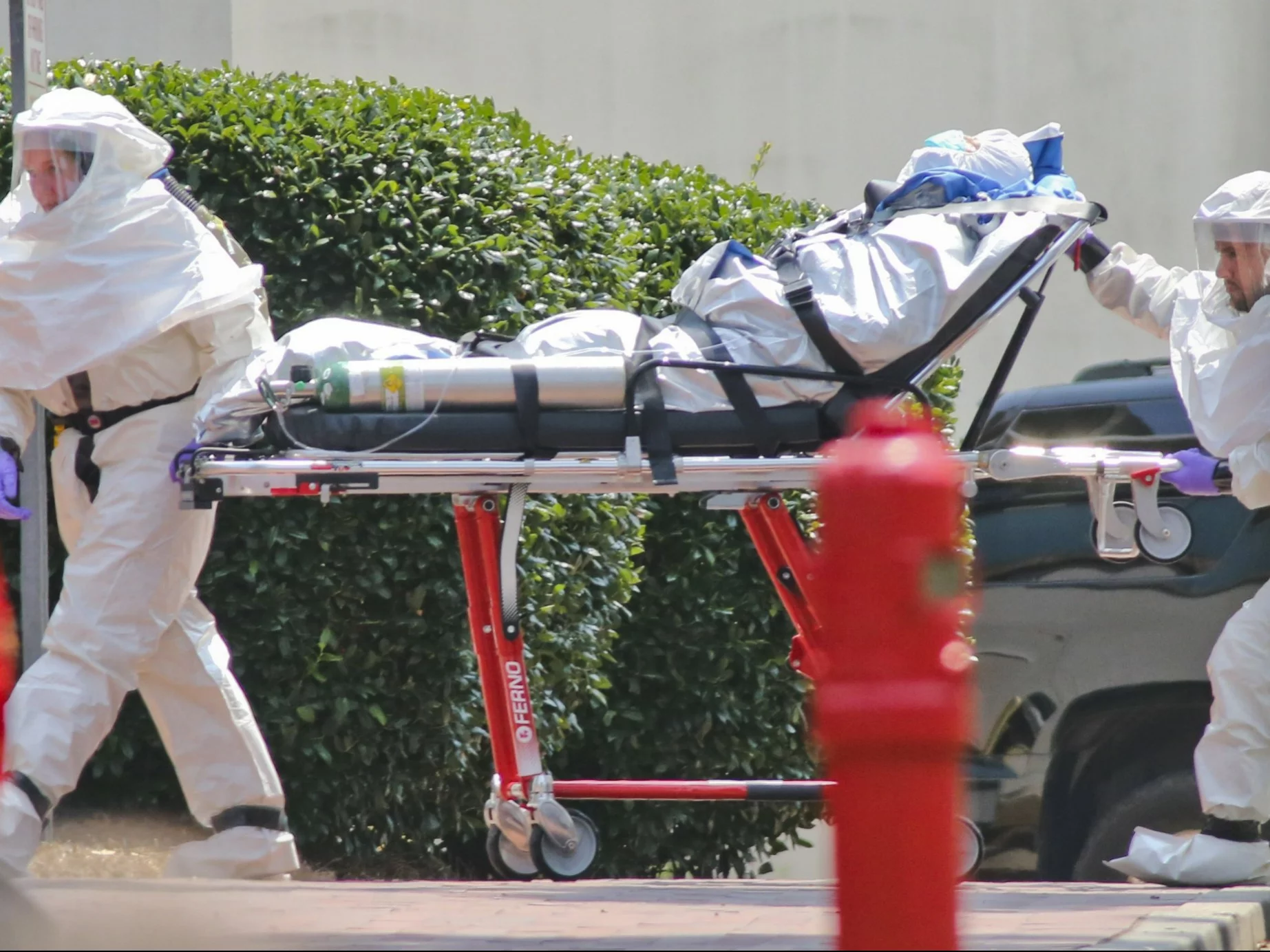 Transport zarażonego wirusem Eboli
