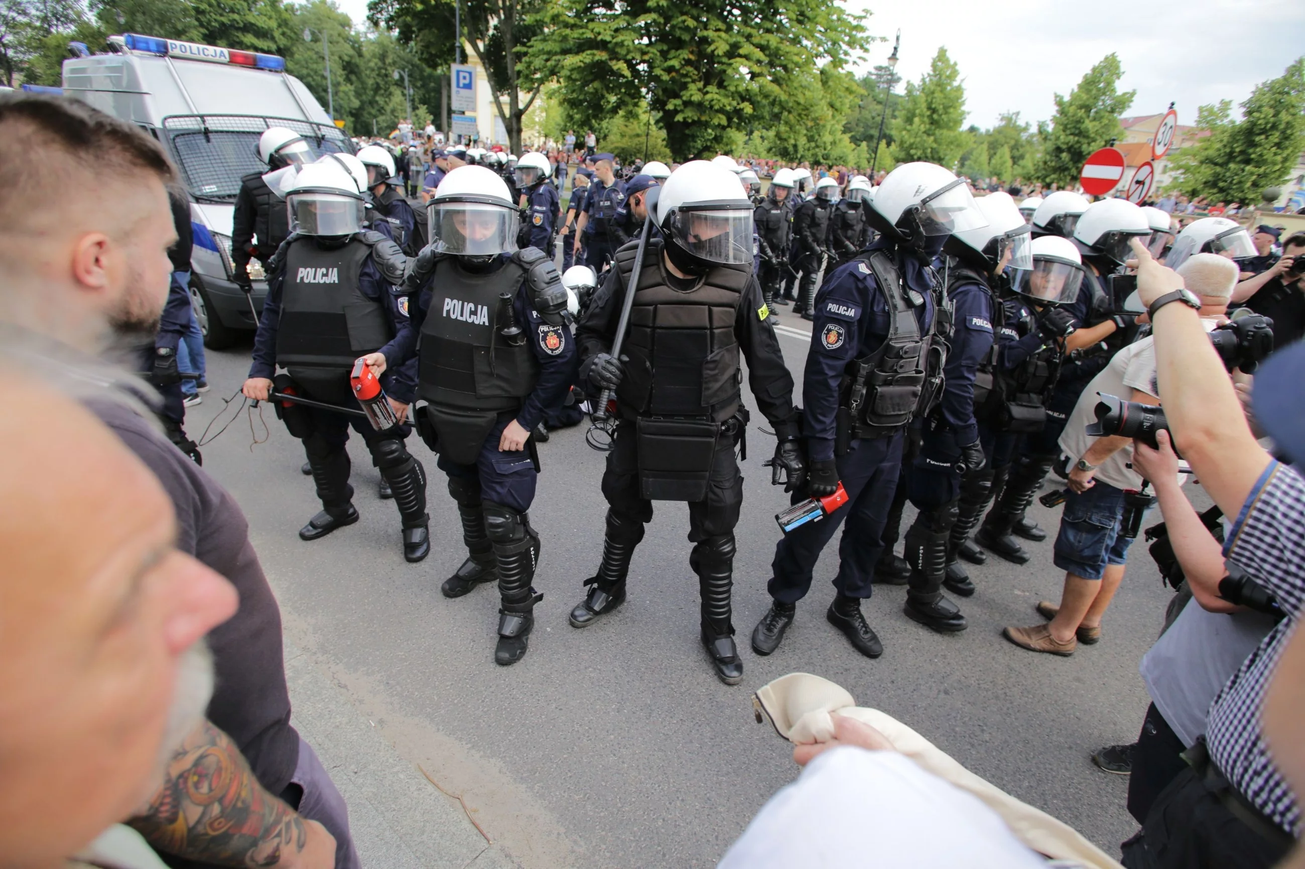 Policyjne zabezpieczenie Marszu Równości