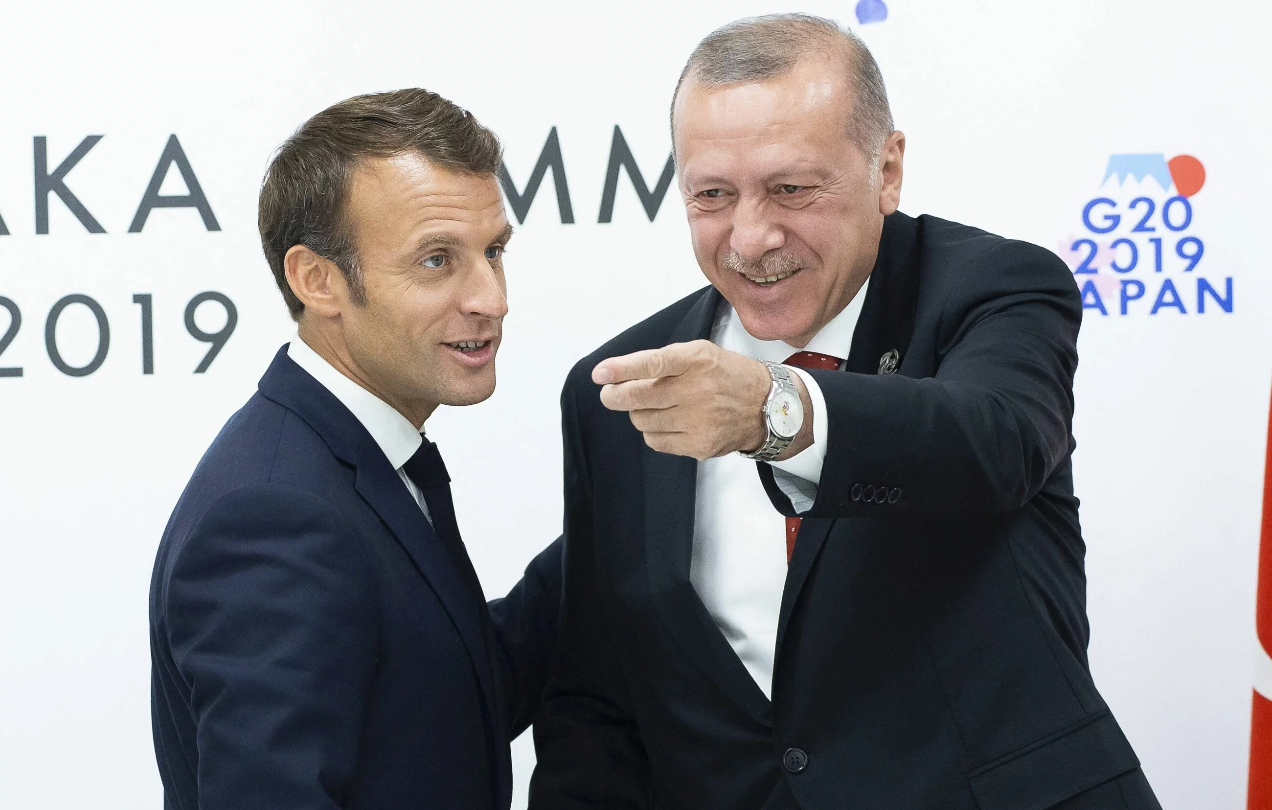 Emmanuel Macron i Recep Tayyip Erdogan