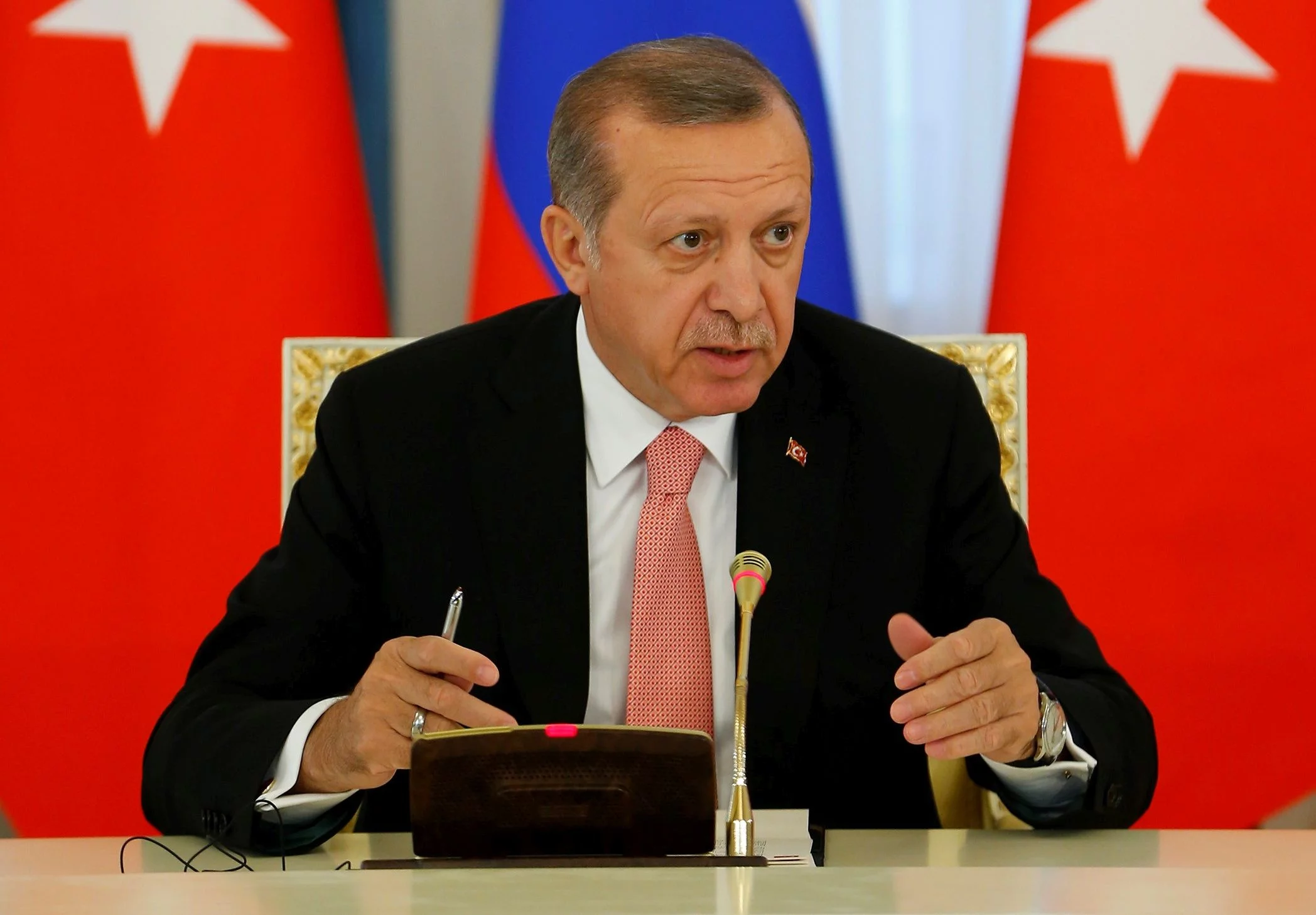Prezydent Turcji Recep Tayyip Erdogan