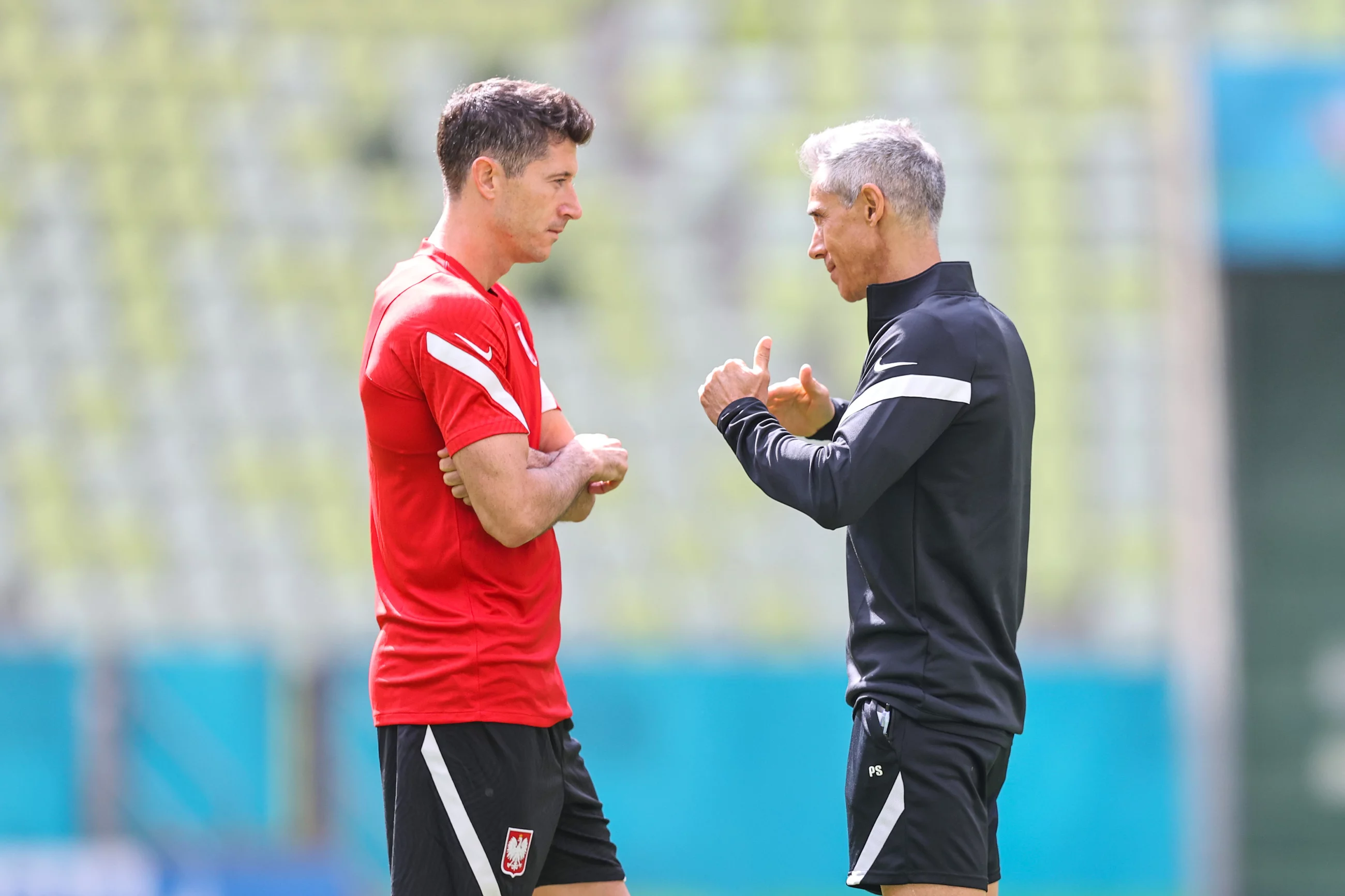 Robert Lewandowski i Paulo Sousa