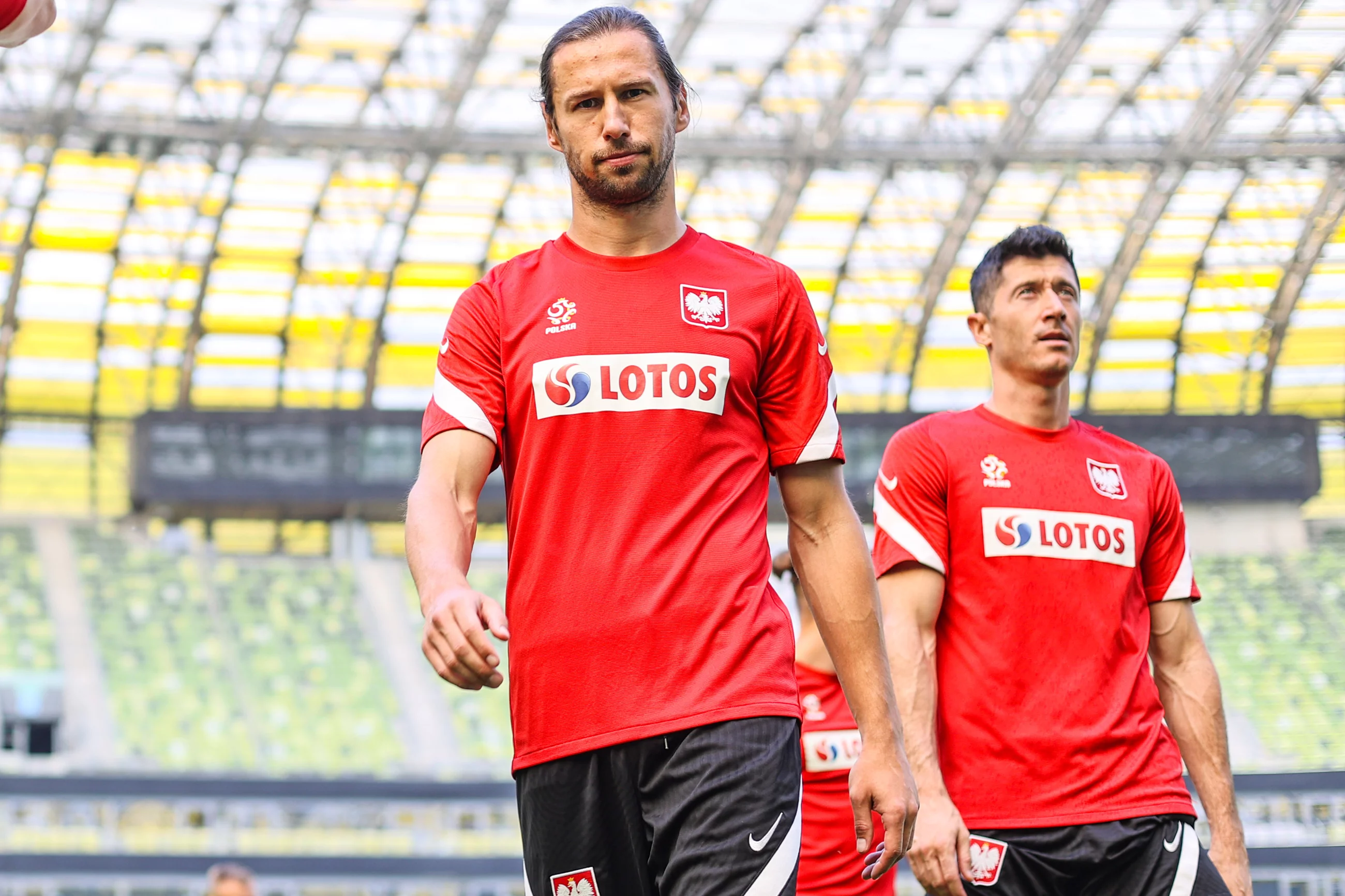 Grzegorz Krychowiak i Robert Lewandowski