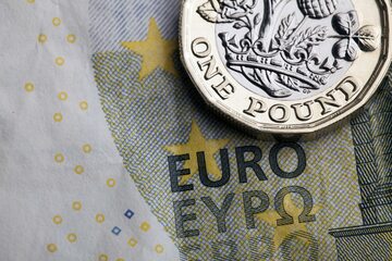 Euro i funt (zdj. ilustracyjne)