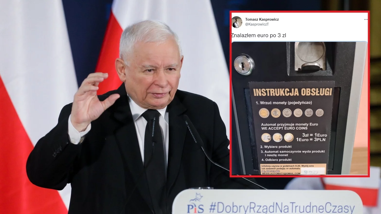 Jarosław Kaczyński w Grójcu