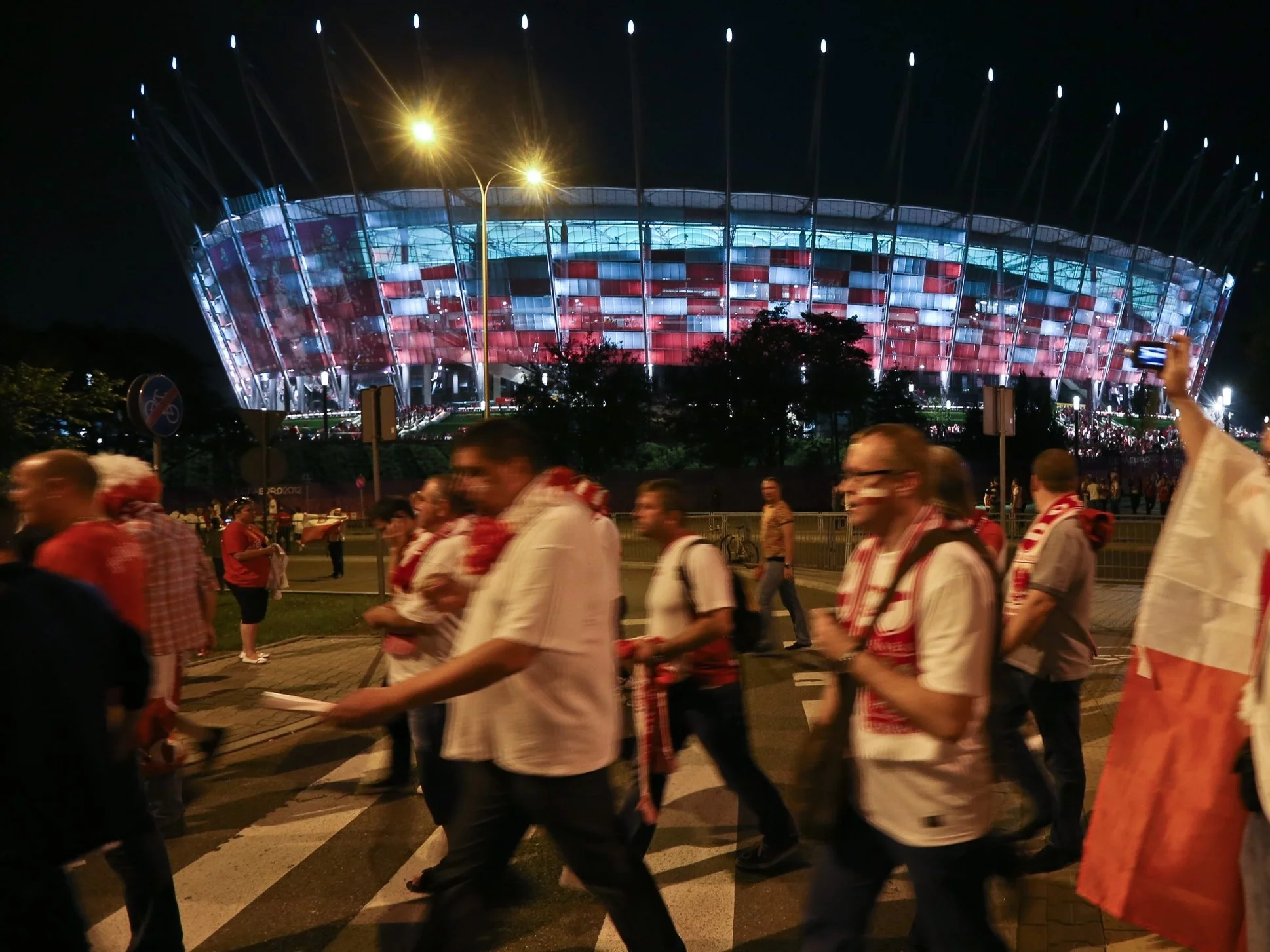 Kibice podczas Euro 2012 w Polsce