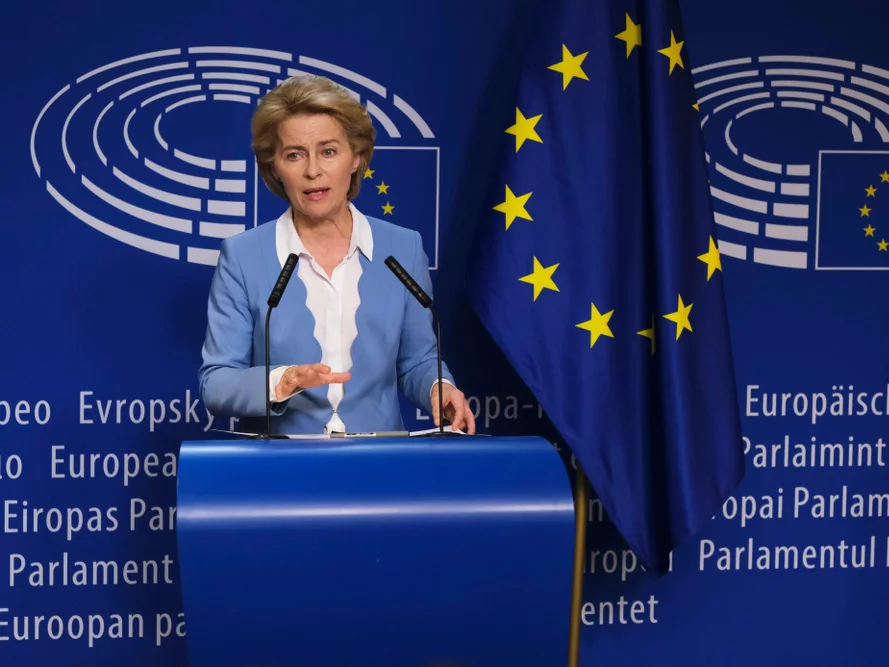 Szefowa KE Ursula von der Leyen