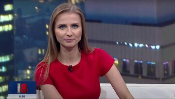 Ewa Bugała na antenie TVP Info
