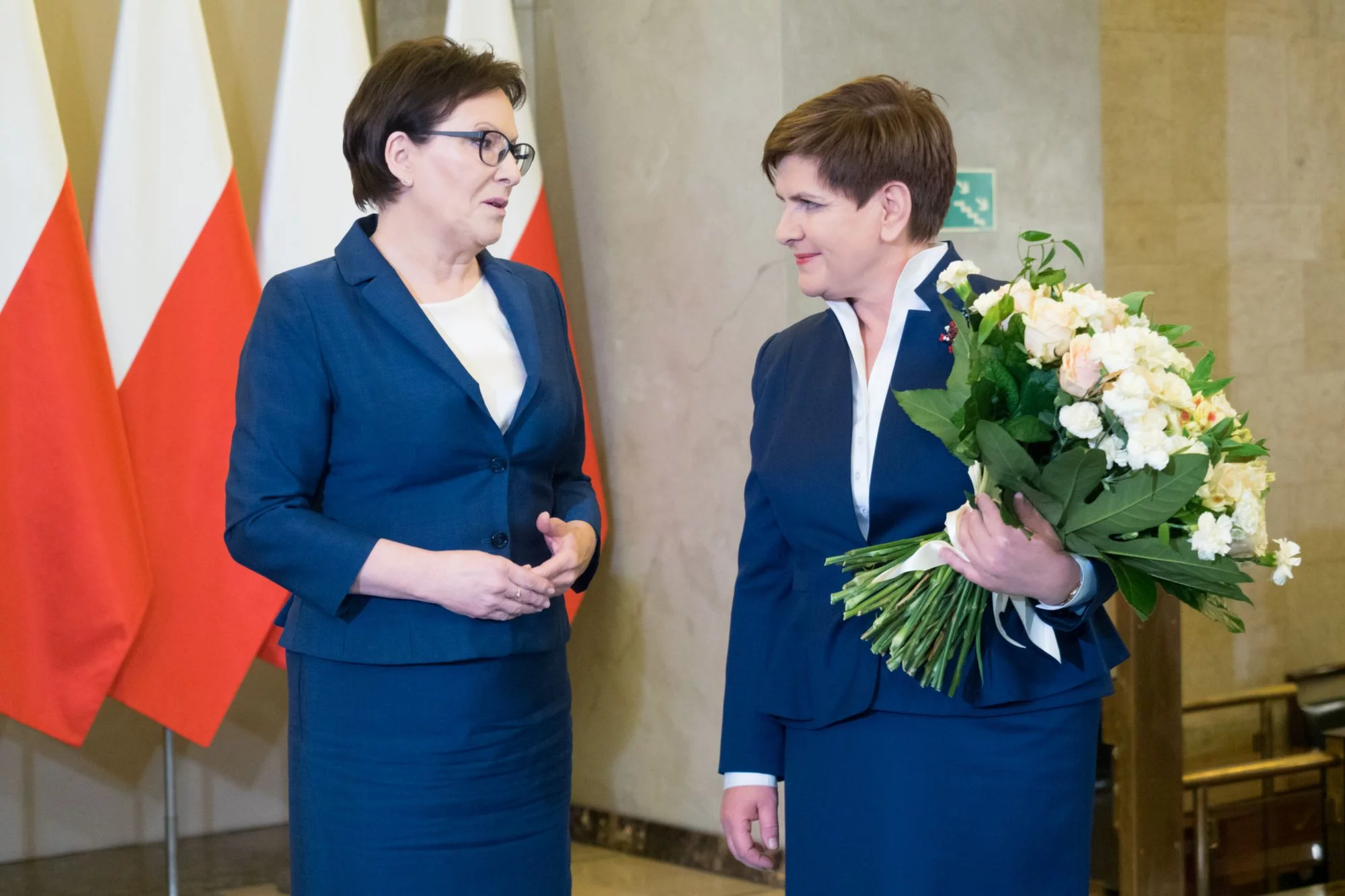 Ewa Kopacz i Beata Szydło