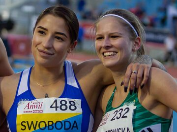 Ewa Swoboda i Pia Skrzyszowska, polskie lekkoatletki