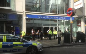 Ewakuacja Fulham Broadway