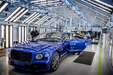 Fabryka samochodów Bentley w Crewe