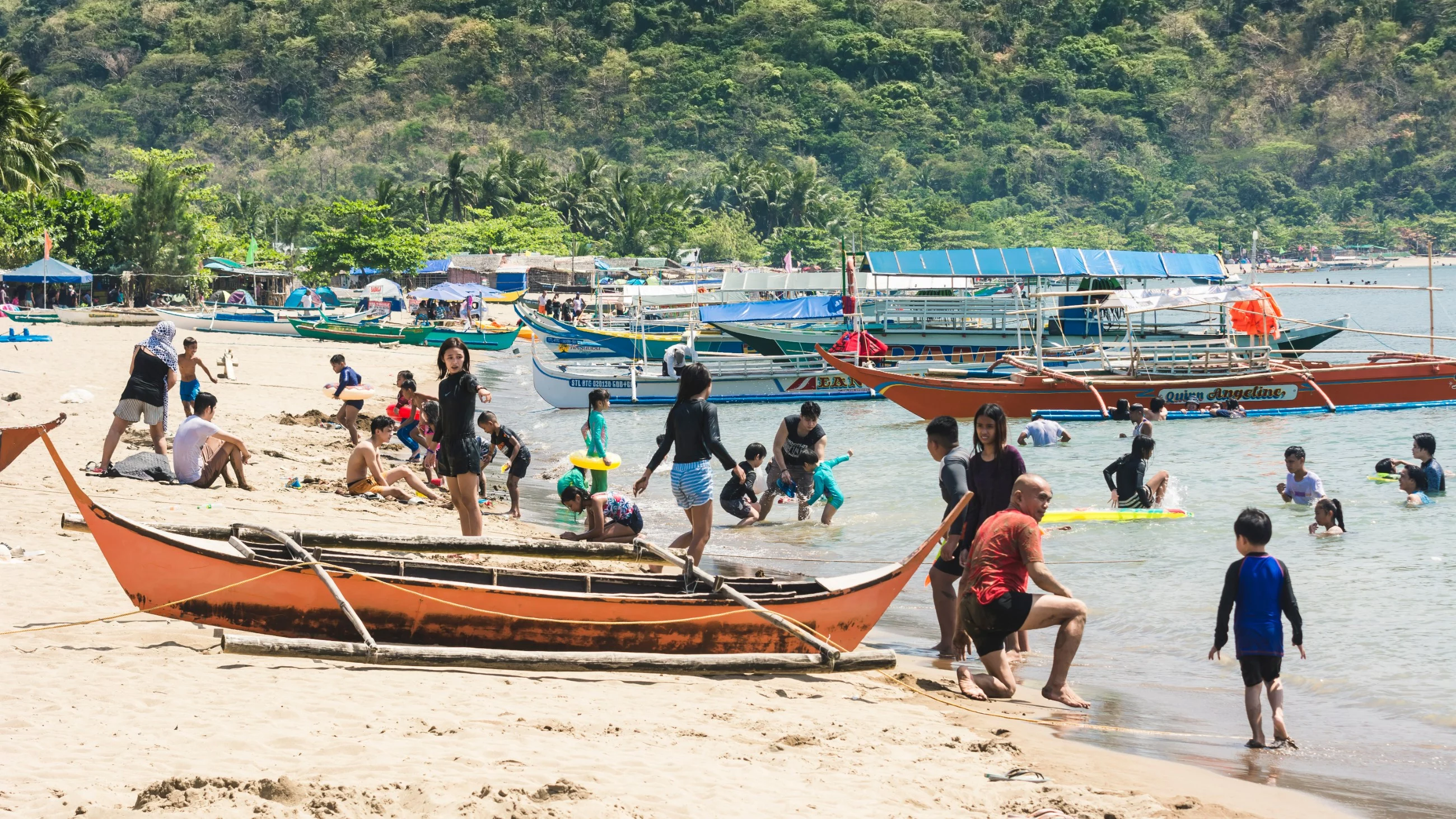 Plaża na Filipinach