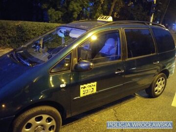 Fałszywego taksówkarza schwytała wrocławska policja