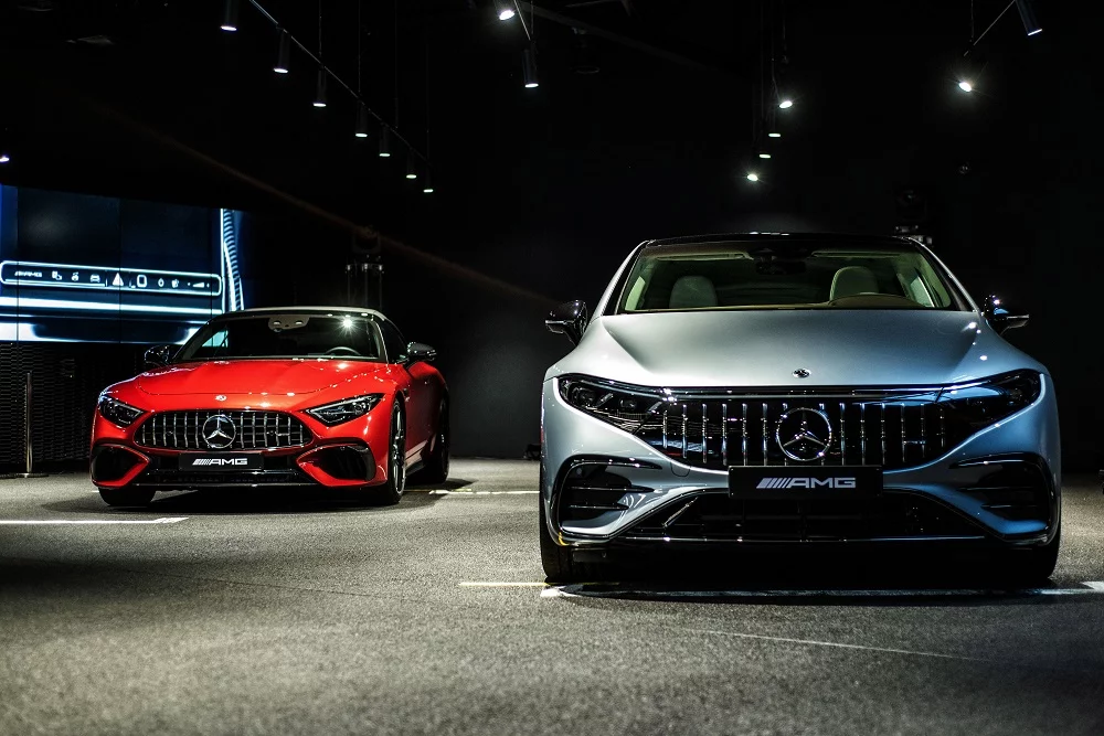 Premiera Mercedsów SL-a i EQS-a