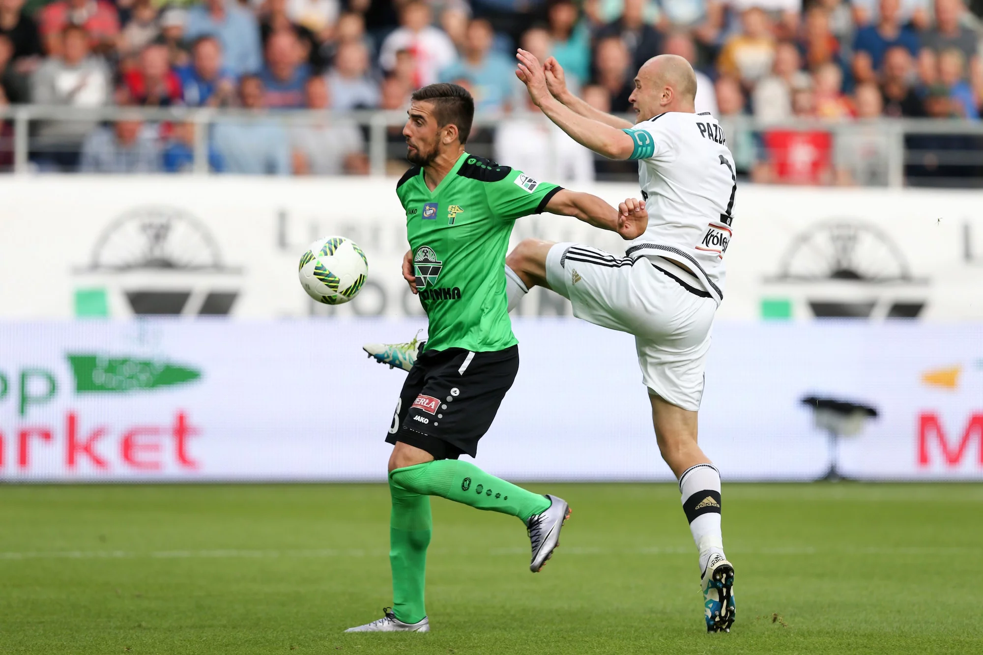 Kadr z meczu Górnik Łęczna - Legia Warszawa