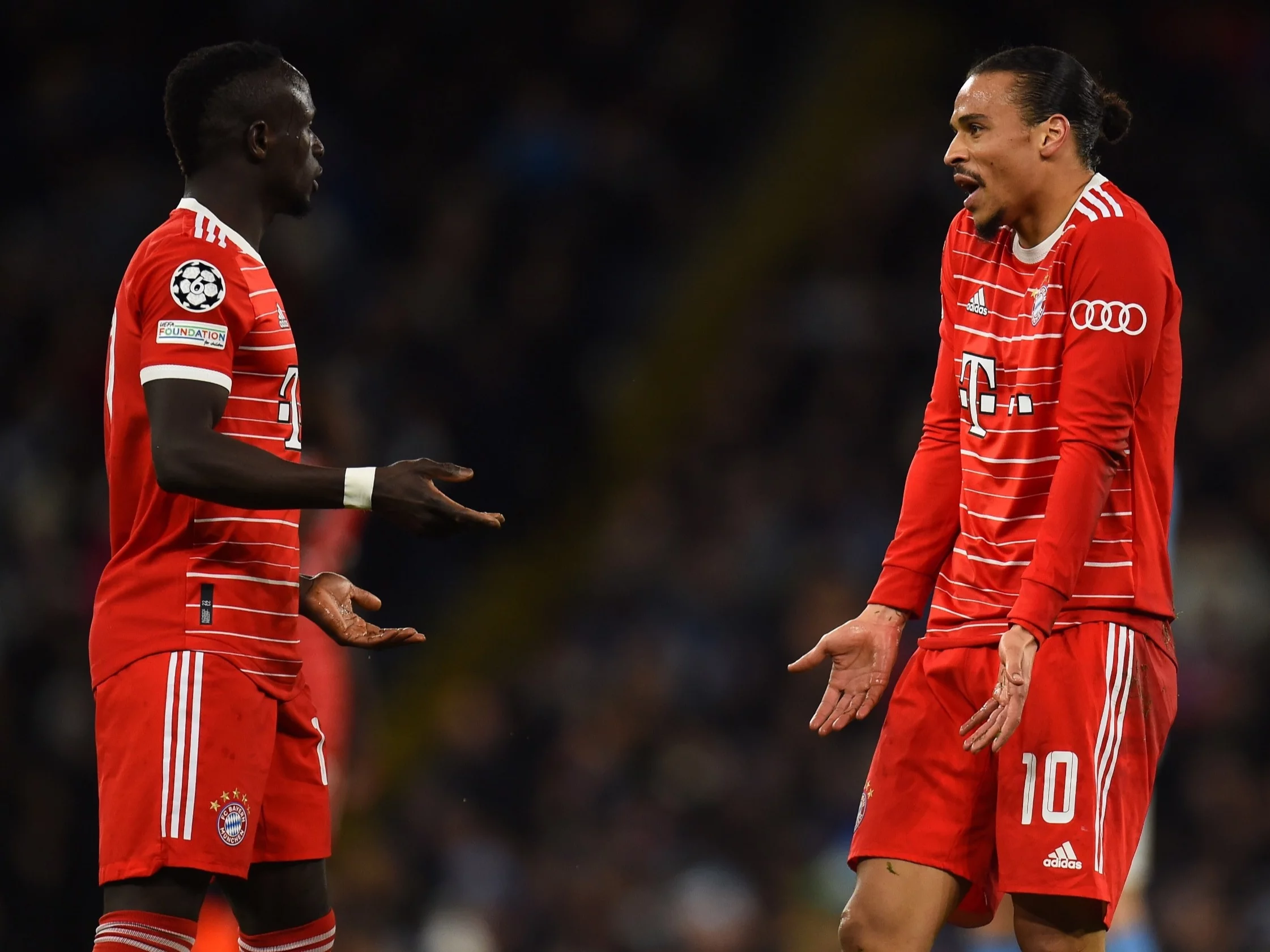 Sadio Mane, Leroy Sane, Bayern Monachium