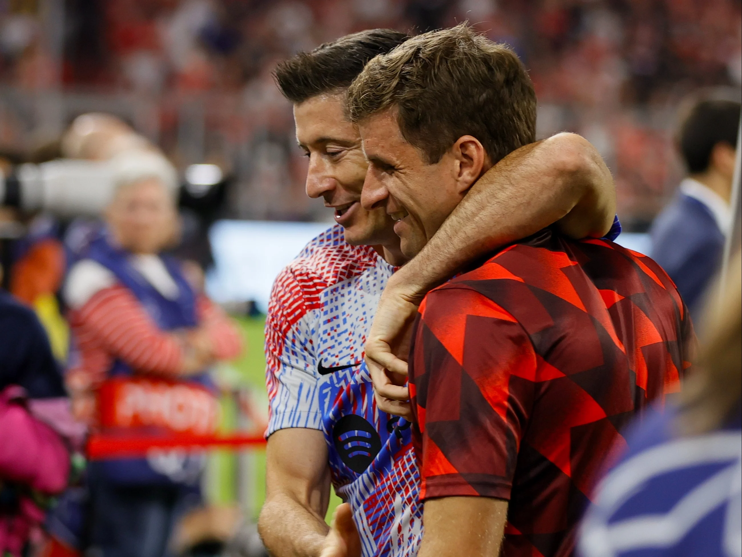 Robert Lewandowski i Thomas Mueller