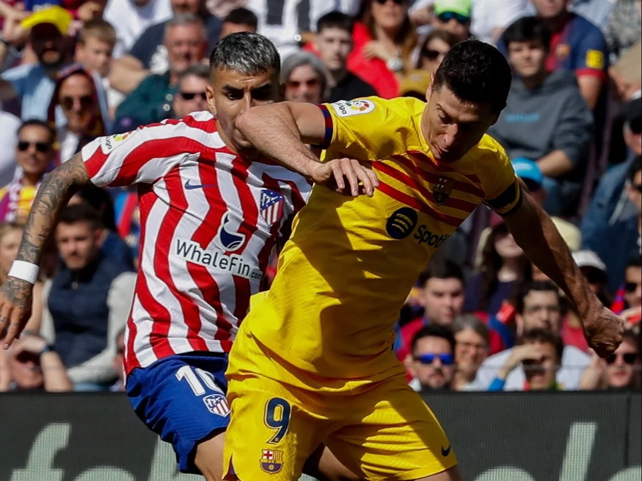 Angel Correa, Robert Lewandowski