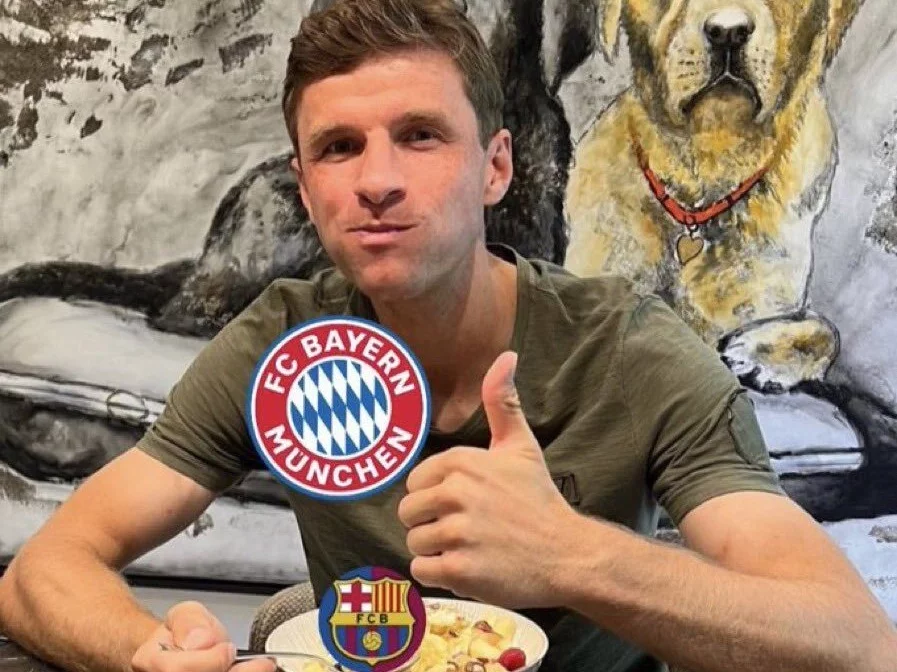 Thomas Mueller i spółka ograli Barcelonę