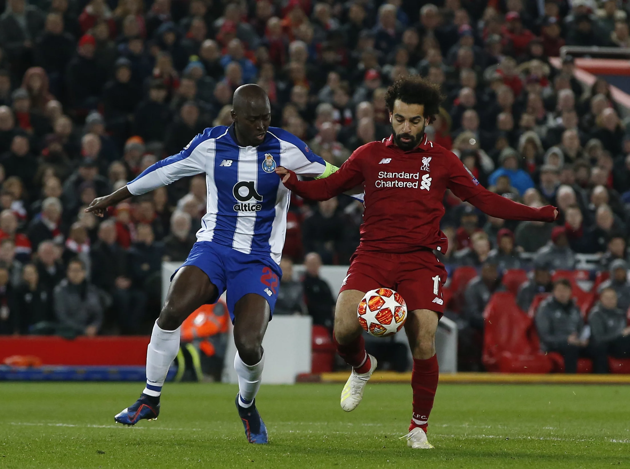 Danilo Pereira i Mohamed Salah