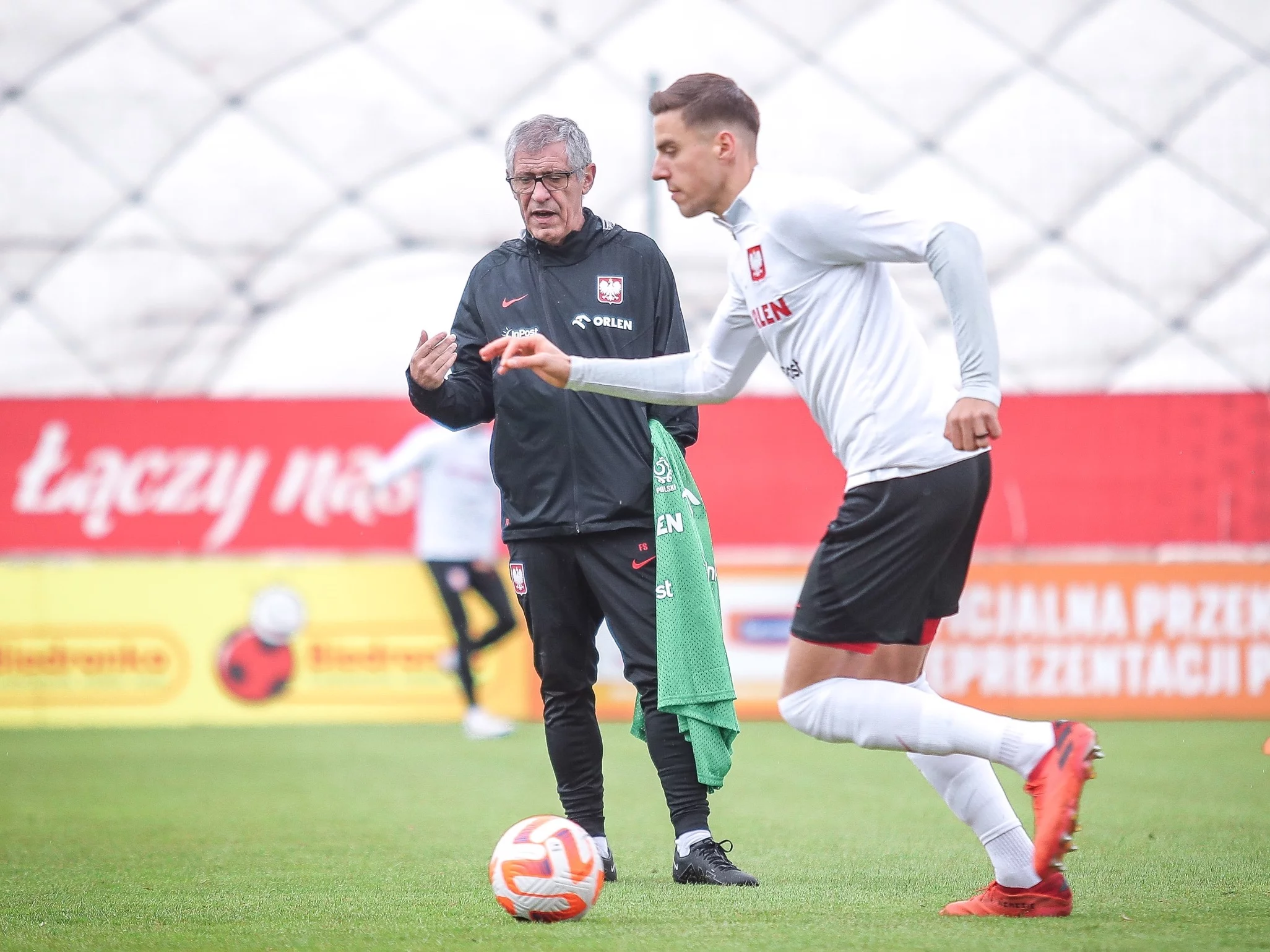 Fernando Santos i Jan Bednarek