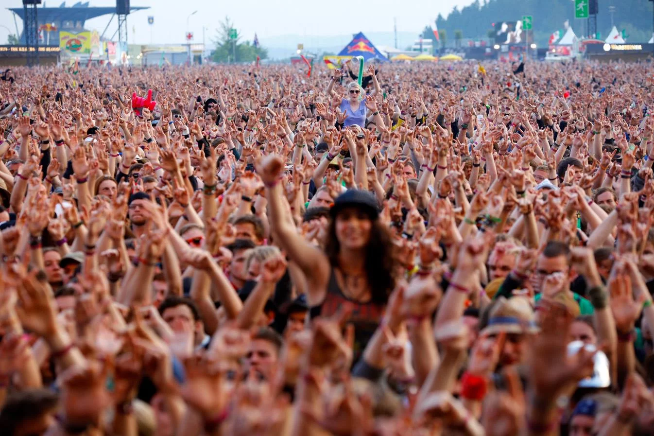 Zdjęcie z festiwalu Rock am Ring