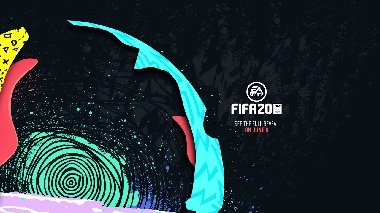 Grafika zapowiadająca grę Fifa 20