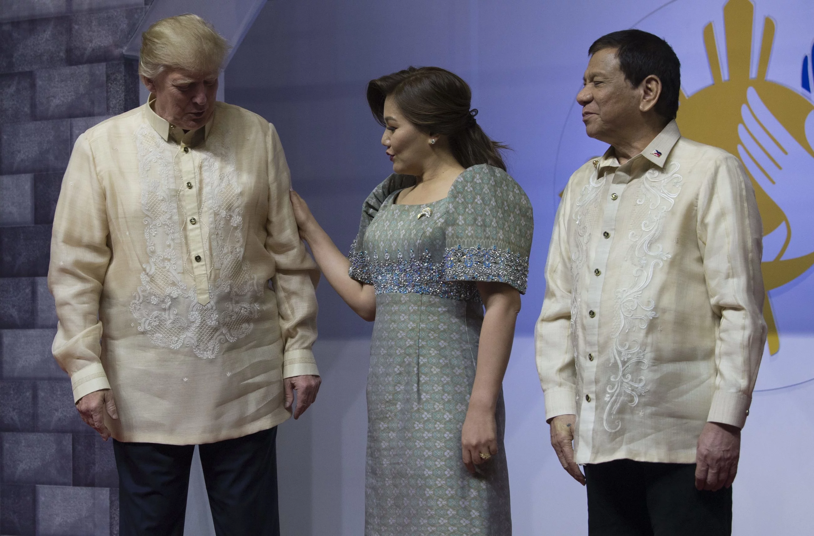 Donald Trump, Honeylet Avanceña i Rodrigo Duterte